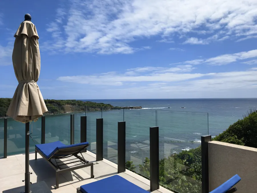 Terrace with a sea view, Grenada